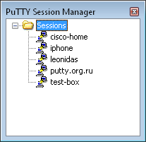 PSM Session List with folders